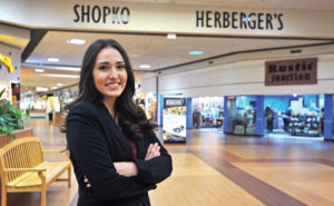 Tia Lloyd, the general manager of Pine Ridge Mall. 